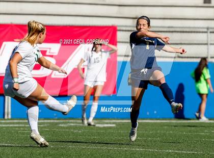 Thumbnail 2 in St. Pius X Catholic vs. Blessed Trinity (GHSA 5A Championship) photogallery.