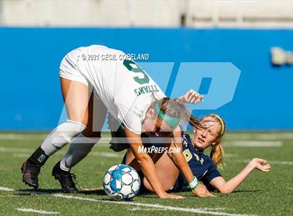 Thumbnail 2 in St. Pius X Catholic vs. Blessed Trinity (GHSA 5A Championship) photogallery.