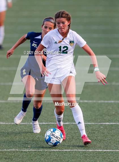Thumbnail 2 in St. Pius X Catholic vs. Blessed Trinity (GHSA 5A Championship) photogallery.