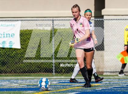 Thumbnail 3 in St. Pius X Catholic vs. Blessed Trinity (GHSA 5A Championship) photogallery.