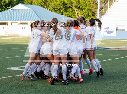 Thumbnail 3 in St. Pius X Catholic vs. Blessed Trinity (GHSA 5A Championship) photogallery.