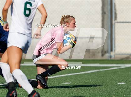 Thumbnail 1 in St. Pius X Catholic vs. Blessed Trinity (GHSA 5A Championship) photogallery.