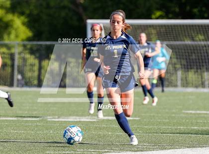 Thumbnail 1 in St. Pius X Catholic vs. Blessed Trinity (GHSA 5A Championship) photogallery.