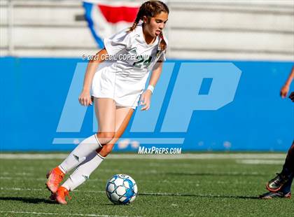 Thumbnail 1 in St. Pius X Catholic vs. Blessed Trinity (GHSA 5A Championship) photogallery.