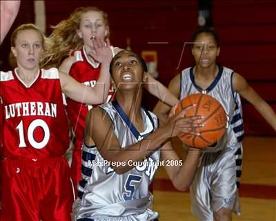 Thumbnail 3 in Orange Lutheran vs Mayfair (Savana Tourney) photogallery.