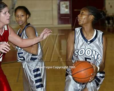 Thumbnail 2 in Orange Lutheran vs Mayfair (Savana Tourney) photogallery.