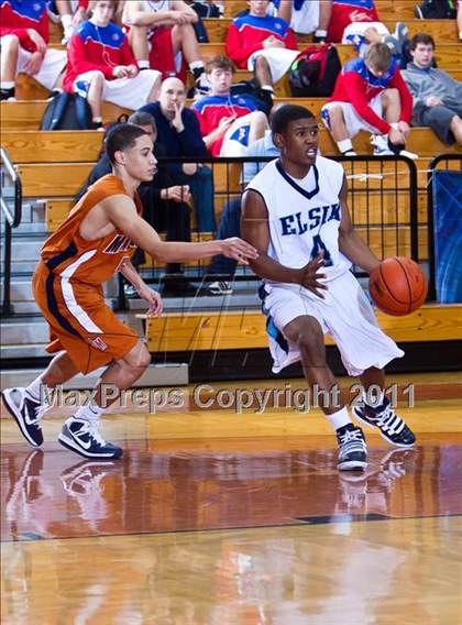 Thumbnail 2 in Alief Elsik vs San Antonio Madison (McDonald's Texas Invitational) photogallery.