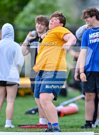 Thumbnail 3 in Noblesville Invitational (Shot Put) photogallery.