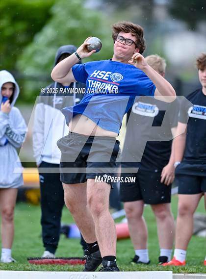 Thumbnail 2 in Noblesville Invitational (Shot Put) photogallery.