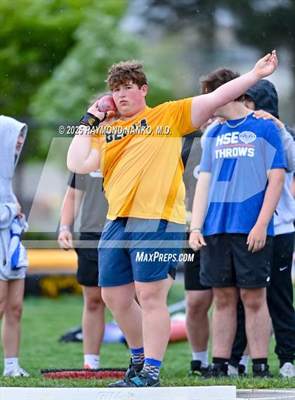 Thumbnail 3 in Noblesville Invitational (Shot Put) photogallery.