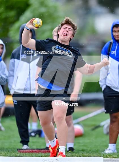 Thumbnail 2 in Noblesville Invitational (Shot Put) photogallery.