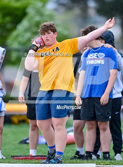 Thumbnail 2 in Noblesville Invitational (Shot Put) photogallery.