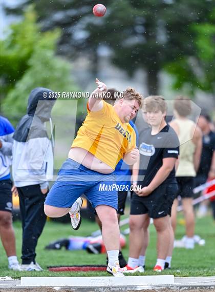 Thumbnail 2 in Noblesville Invitational (Shot Put) photogallery.
