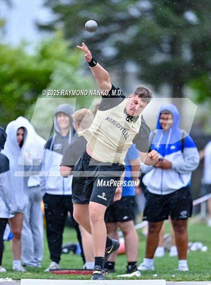 Thumbnail 2 in Noblesville Invitational (Shot Put) photogallery.