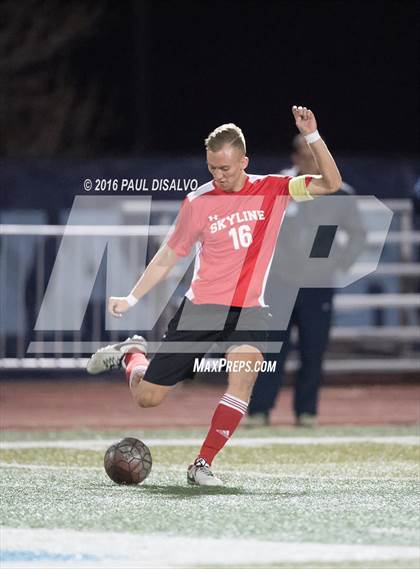 Thumbnail 3 in Skyline @ Valor Christian (CHSAA 4A Round 1) photogallery.