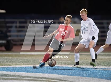Thumbnail 2 in Skyline @ Valor Christian (CHSAA 4A Round 1) photogallery.