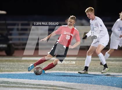 Thumbnail 1 in Skyline @ Valor Christian (CHSAA 4A Round 1) photogallery.