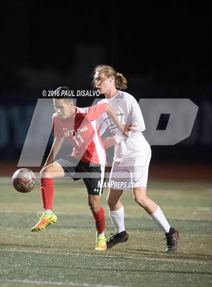 Thumbnail 3 in Skyline @ Valor Christian (CHSAA 4A Round 1) photogallery.