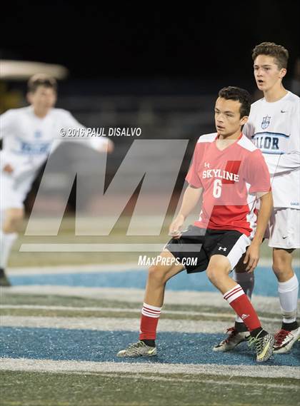 Thumbnail 2 in Skyline @ Valor Christian (CHSAA 4A Round 1) photogallery.
