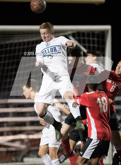 Thumbnail 3 in Skyline @ Valor Christian (CHSAA 4A Round 1) photogallery.