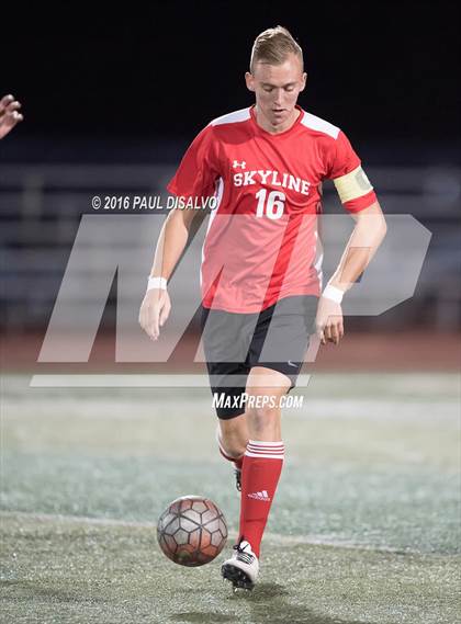 Thumbnail 3 in Skyline @ Valor Christian (CHSAA 4A Round 1) photogallery.