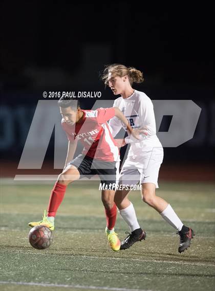 Thumbnail 1 in Skyline @ Valor Christian (CHSAA 4A Round 1) photogallery.