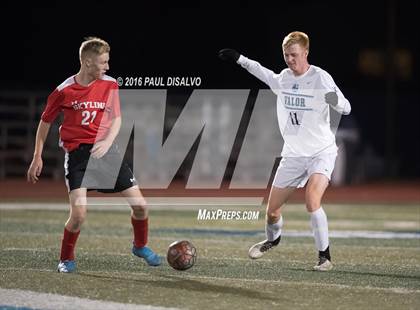 Thumbnail 2 in Skyline @ Valor Christian (CHSAA 4A Round 1) photogallery.