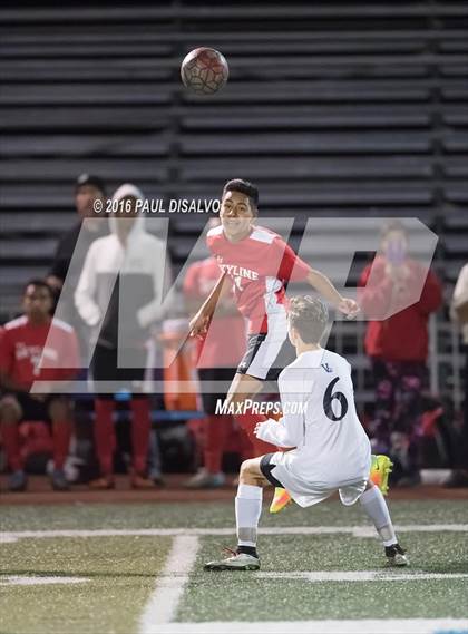 Thumbnail 3 in Skyline @ Valor Christian (CHSAA 4A Round 1) photogallery.