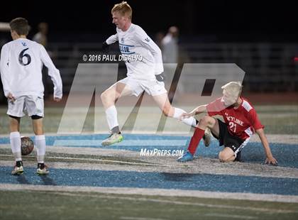 Thumbnail 1 in Skyline @ Valor Christian (CHSAA 4A Round 1) photogallery.