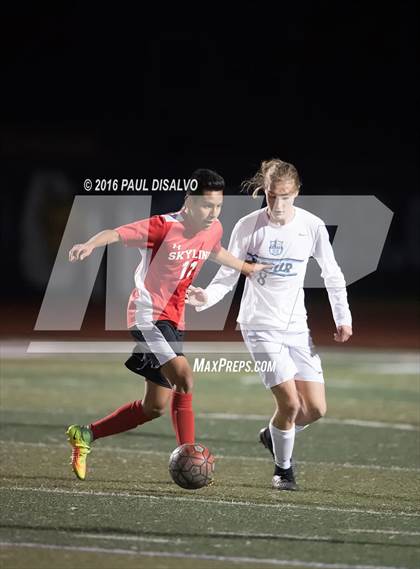 Thumbnail 2 in Skyline @ Valor Christian (CHSAA 4A Round 1) photogallery.