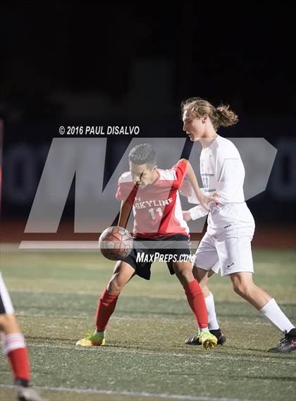 Thumbnail 2 in Skyline @ Valor Christian (CHSAA 4A Round 1) photogallery.