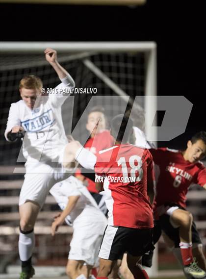 Thumbnail 2 in Skyline @ Valor Christian (CHSAA 4A Round 1) photogallery.