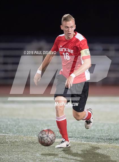 Thumbnail 3 in Skyline @ Valor Christian (CHSAA 4A Round 1) photogallery.