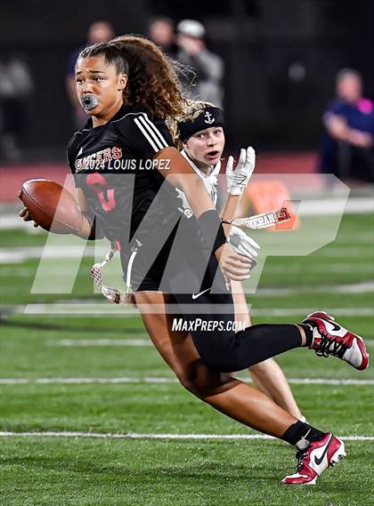 Thumbnail 1 in Orange Lutheran vs. Newport Harbor (CIF SS DIV 1 Championship) photogallery.