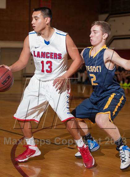 Thumbnail 2 in East Union vs. Gregori photogallery.