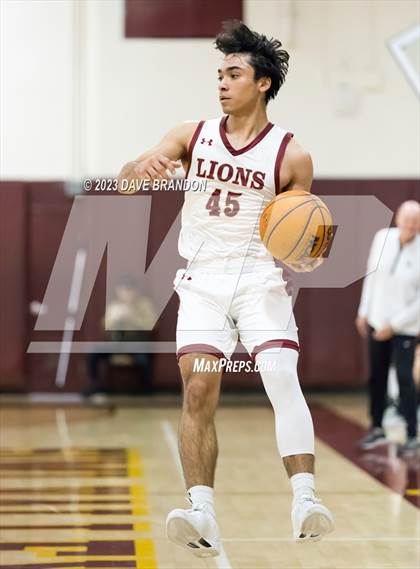 Thumbnail 2 in Clovis West vs. Oaks Christian photogallery.