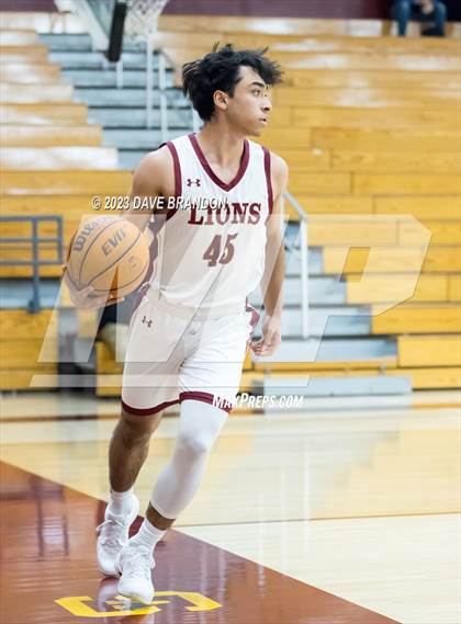 Thumbnail 1 in Clovis West vs. Oaks Christian photogallery.