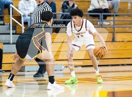 Thumbnail 1 in Clovis West vs. Oaks Christian photogallery.