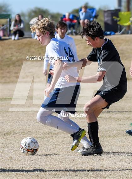 Thumbnail 1 in Veritas Prep vs. American Leadership Academy (Bohdie Larson Celebration Classic) photogallery.