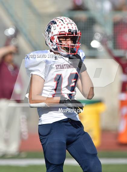 Thumbnail 2 in Strathmore vs. Bell Gardens (CIF State D7A Final) photogallery.