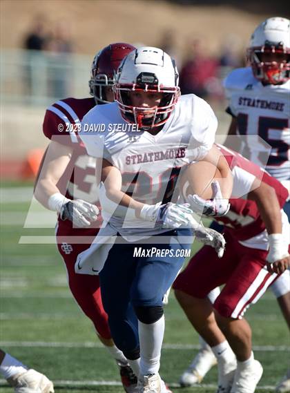 Thumbnail 2 in Strathmore vs. Bell Gardens (CIF State D7A Final) photogallery.