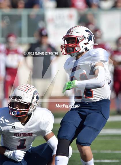 Thumbnail 1 in Strathmore vs. Bell Gardens (CIF State D7A Final) photogallery.