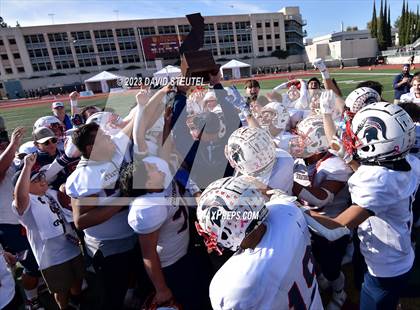 Thumbnail 3 in Strathmore vs. Bell Gardens (CIF State D7A Final) photogallery.