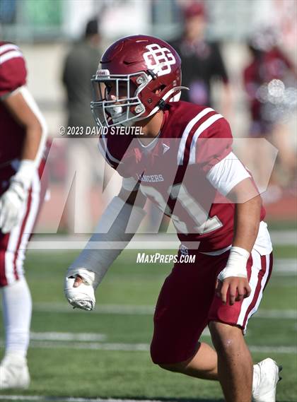 Thumbnail 1 in Strathmore vs. Bell Gardens (CIF State D7A Final) photogallery.