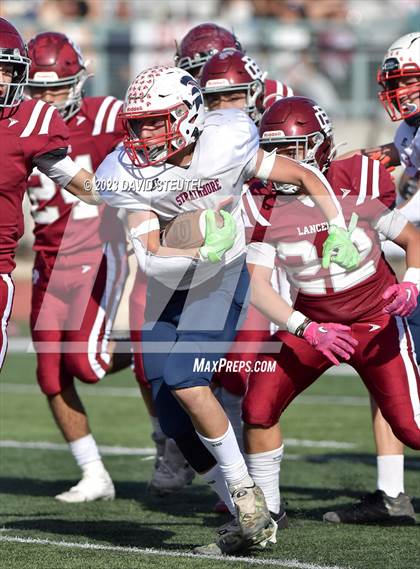 Thumbnail 1 in Strathmore vs. Bell Gardens (CIF State D7A Final) photogallery.