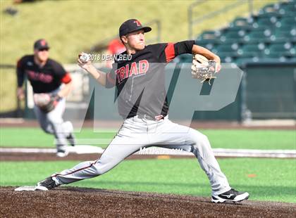Thumbnail 1 in Triad @ St. Ignatius College Prep (IHSA Class 3A Semifinal)  photogallery.
