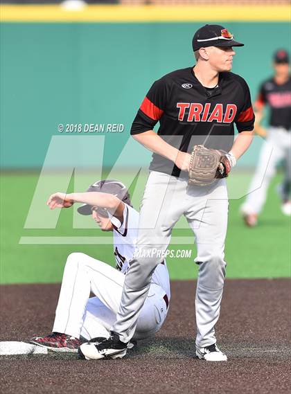 Thumbnail 2 in Triad @ St. Ignatius College Prep (IHSA Class 3A Semifinal)  photogallery.