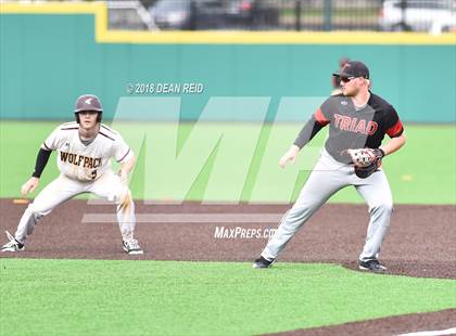 Thumbnail 1 in Triad @ St. Ignatius College Prep (IHSA Class 3A Semifinal)  photogallery.