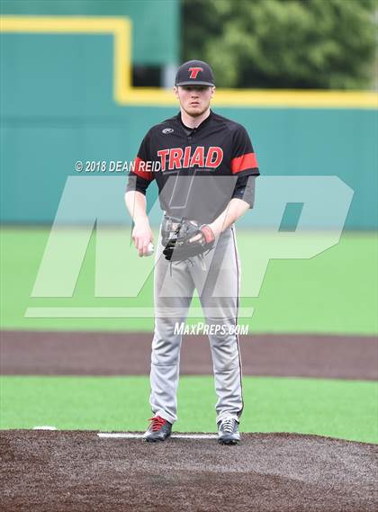 Thumbnail 2 in Triad @ St. Ignatius College Prep (IHSA Class 3A Semifinal)  photogallery.