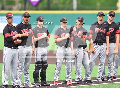 Thumbnail 1 in Triad @ St. Ignatius College Prep (IHSA Class 3A Semifinal)  photogallery.